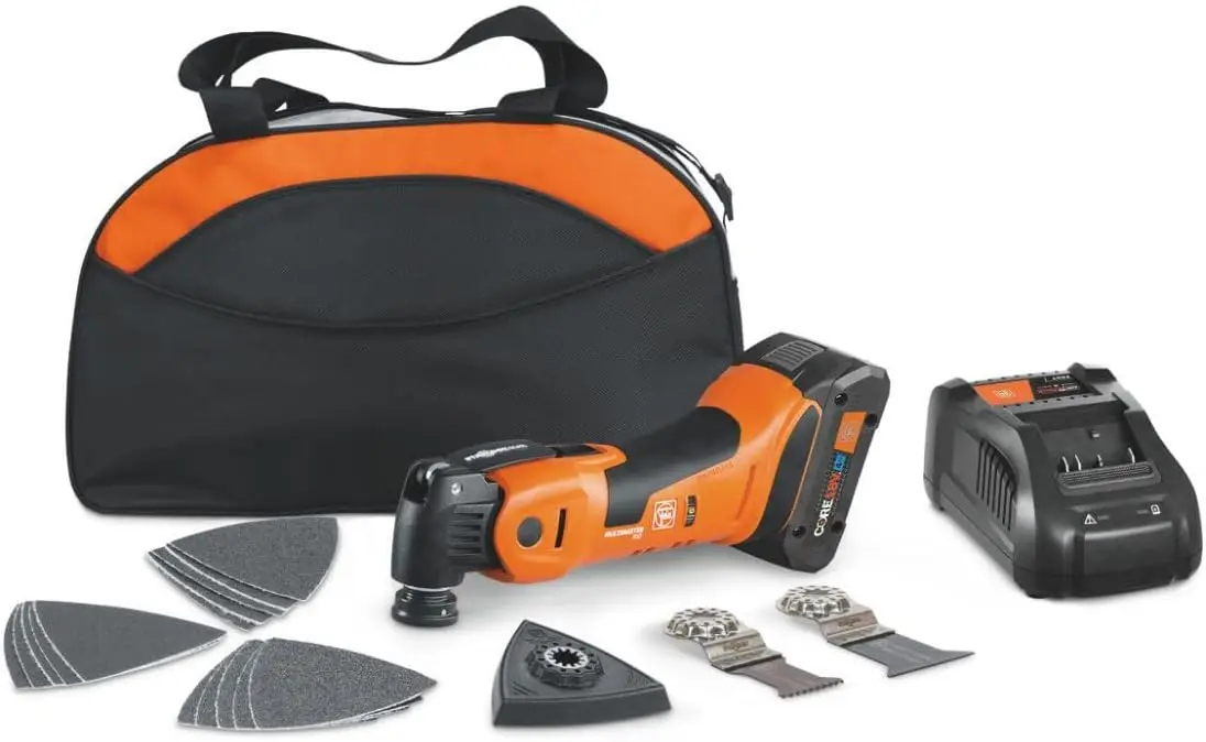 Tool Multimaster AMM 700 Cordless Oscillating Kit with 18V 4 Ah AMPShare Battery System