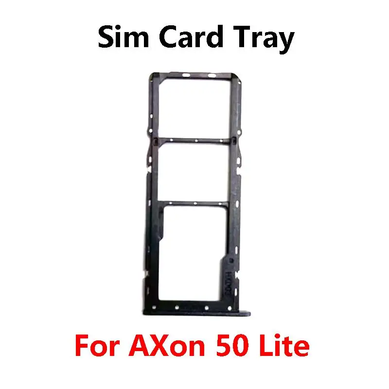 

For ZTE Axon 50 Lite Sim Card Slot Tray Holder Sim Card Reader Socket