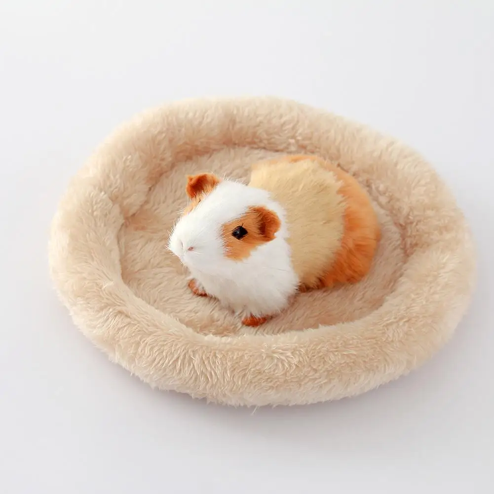 Pet Hamster Cotton Nest Pad Velvet Warm Cushion For Hamster Hedgehog Chinchilla Rabbit Guinea Pig Accessories