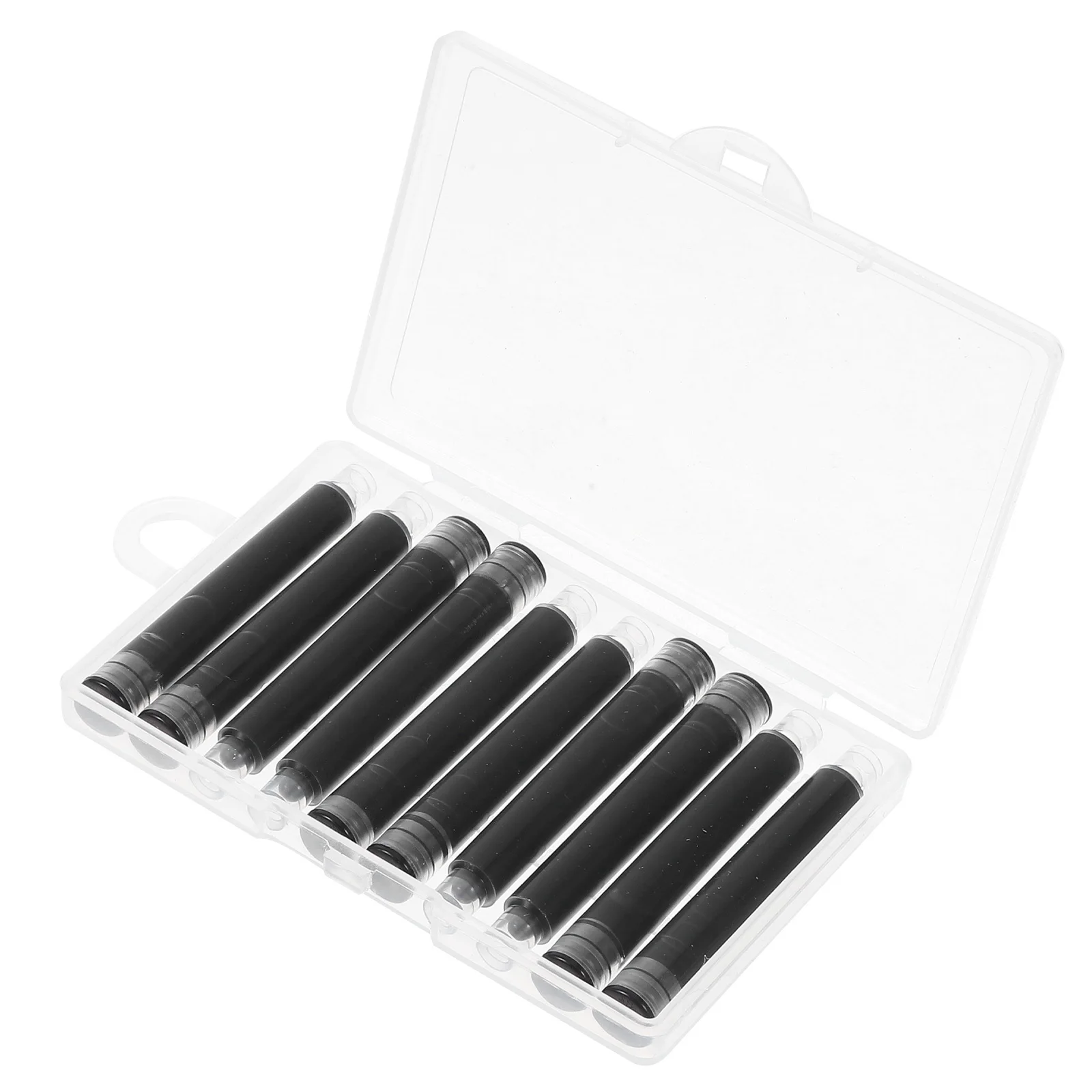 

1Set Steel Pen Ink Cartridge Fast Drying Ink Replacement for Smooth Writing Ideal Student Practice Book Office Supplies