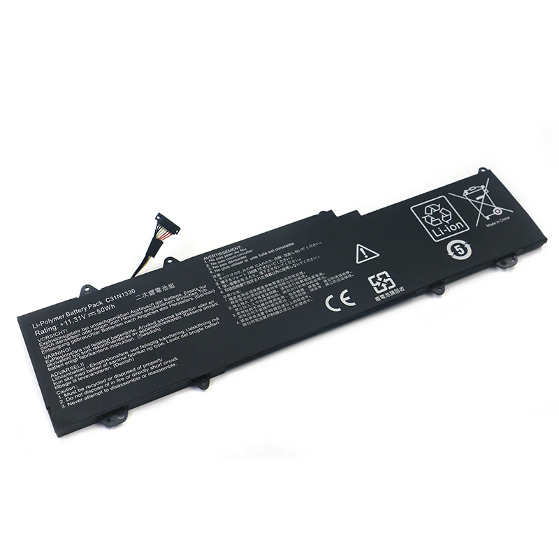 Imagem -05 - Bateria do Portátil de Shuozb 11.31v 50wh C31n1330 para Asus Zenbook Ux32l Ux32la Ux32ln Ux32ln-r4053h Series 0b20000070200 Novo