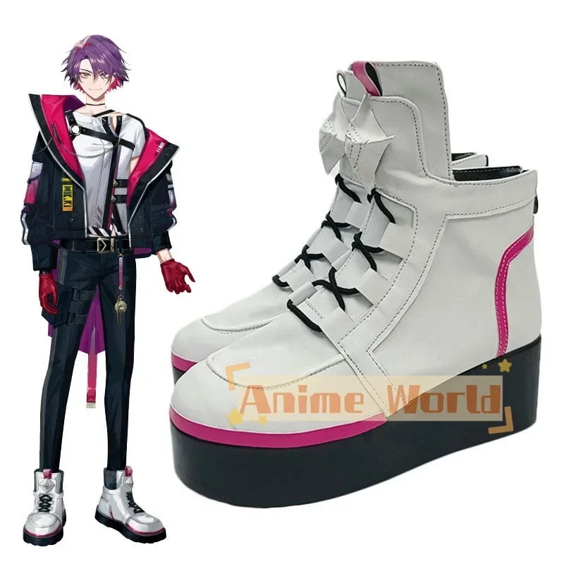 Virtual YouTuber VOLTACTION Watarai Hibari Cosplay Shoes Halloween Carnival Boots Custom Made