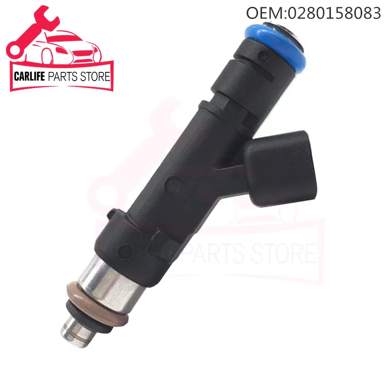 0280158083 83211206 832-11206 For CADILLAC DTS SRX STS XLR 2006-2010 4.6L V8 BUICK LUCERNE 2006-2011 Car Fuel Nozzle Injector