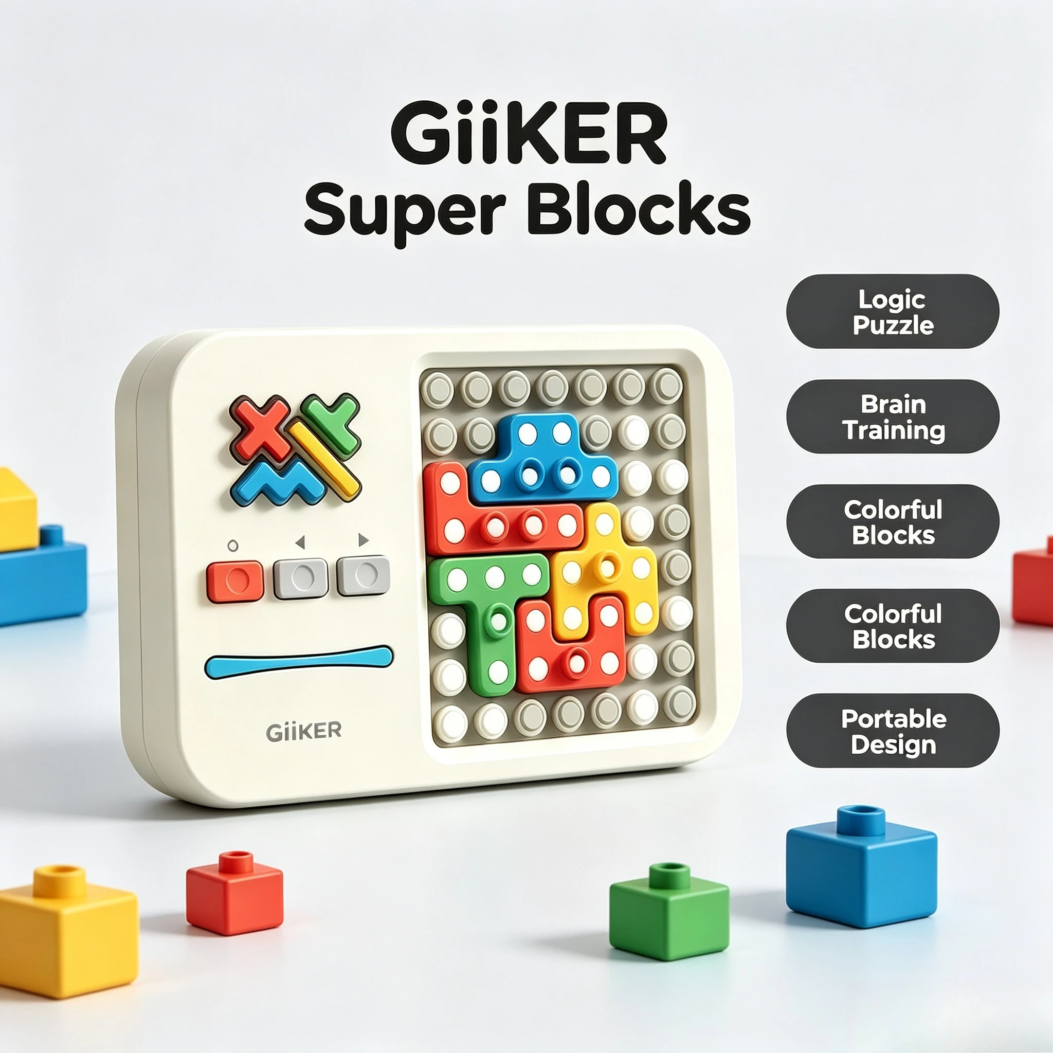 Xiaomi Kids Toys - GiiKER Super Blocks Smart Electronic Puzzle