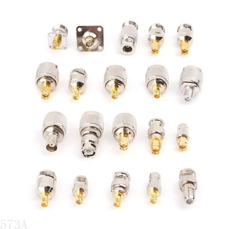 573A 20pcs n type BNC TNC SMA RF Connector Adapter Adapter Contract