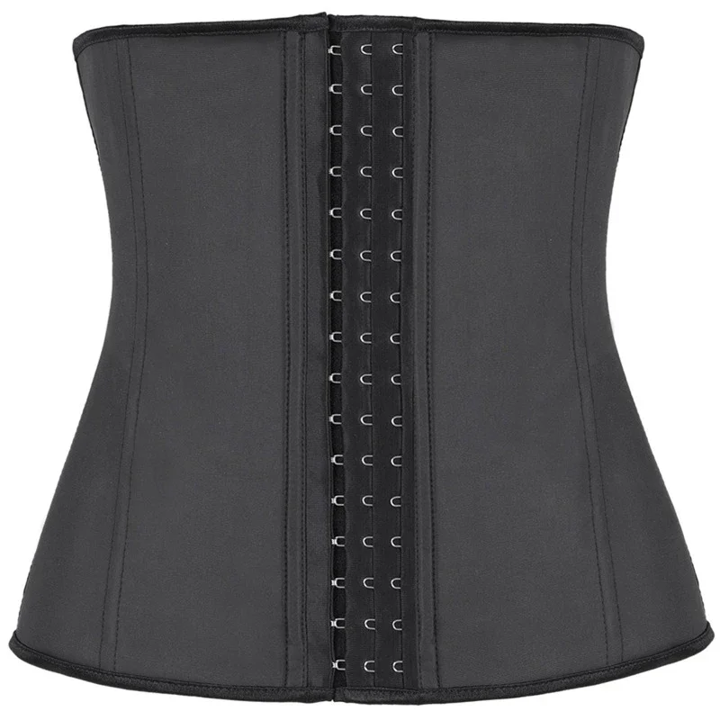 

Women's Steel Boned Latex Corset Women Waist Control Corset Bustier Underbust Latex Waist Trainer Corset Slimming Shaper Belt
