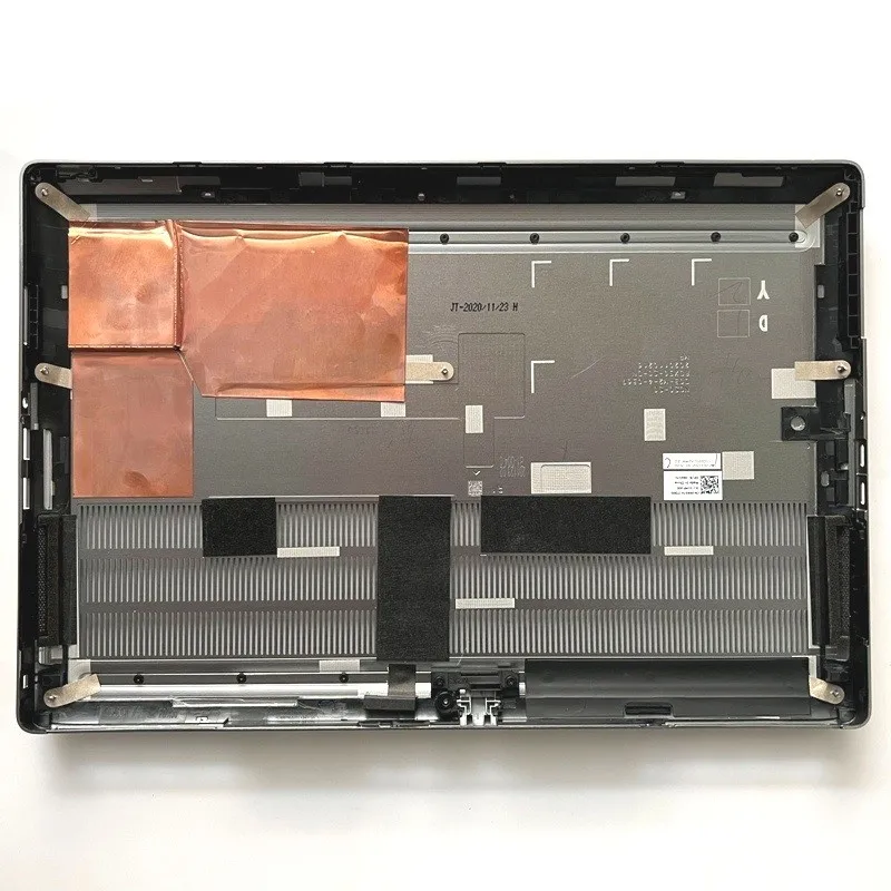 FYPGV para Dell Precision 7550 M7550, cubierta inferior de la puerta del Panel de acceso del ordenador portátil, carcasa trasera plateada y gris, novedad