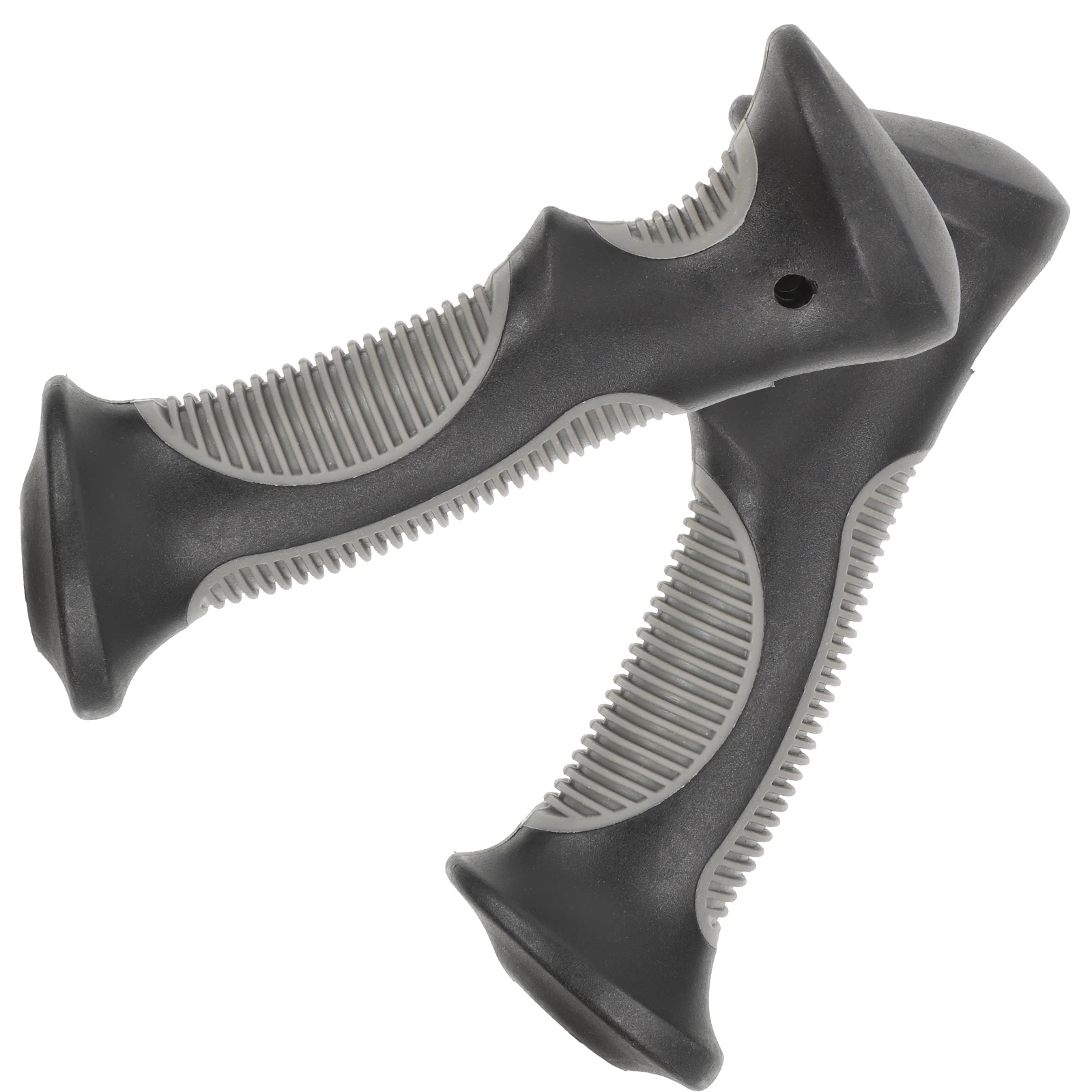 

2Pcs Outdoor Plastic Trekking Pole Handle Ergonomic Replacement Grip Durable Wear-Resistant for Hiking Skiing Poles