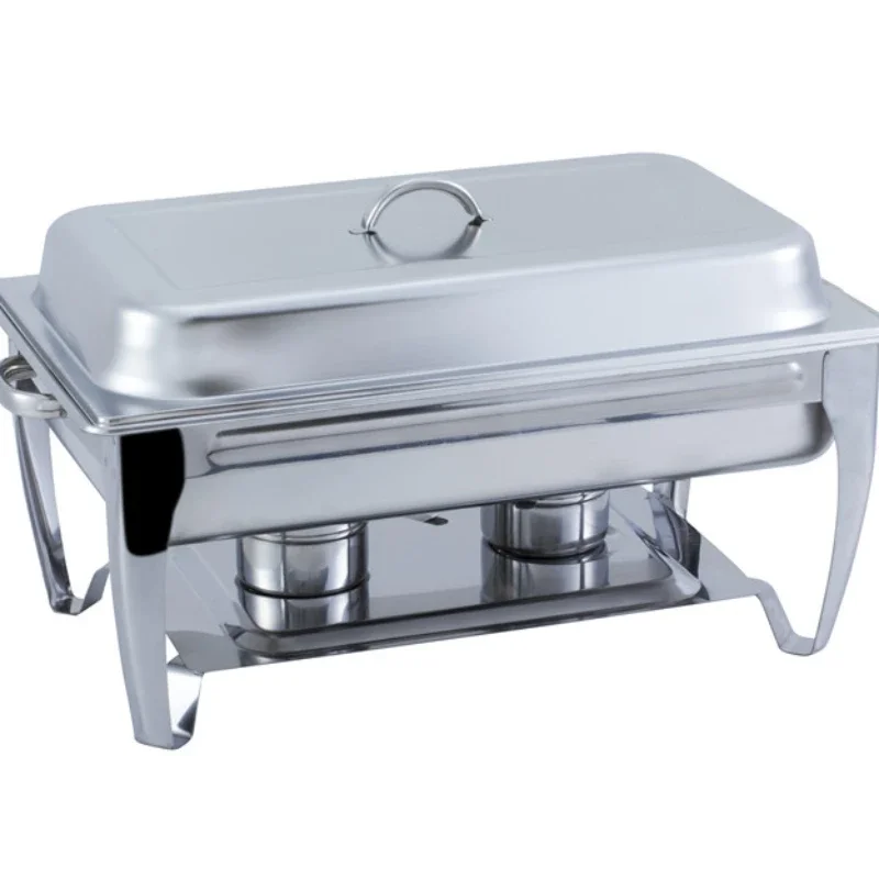 

Uncover all steel buffet stove/stainless steel Buffet stove/square insulation stove can electrically self-service tableware