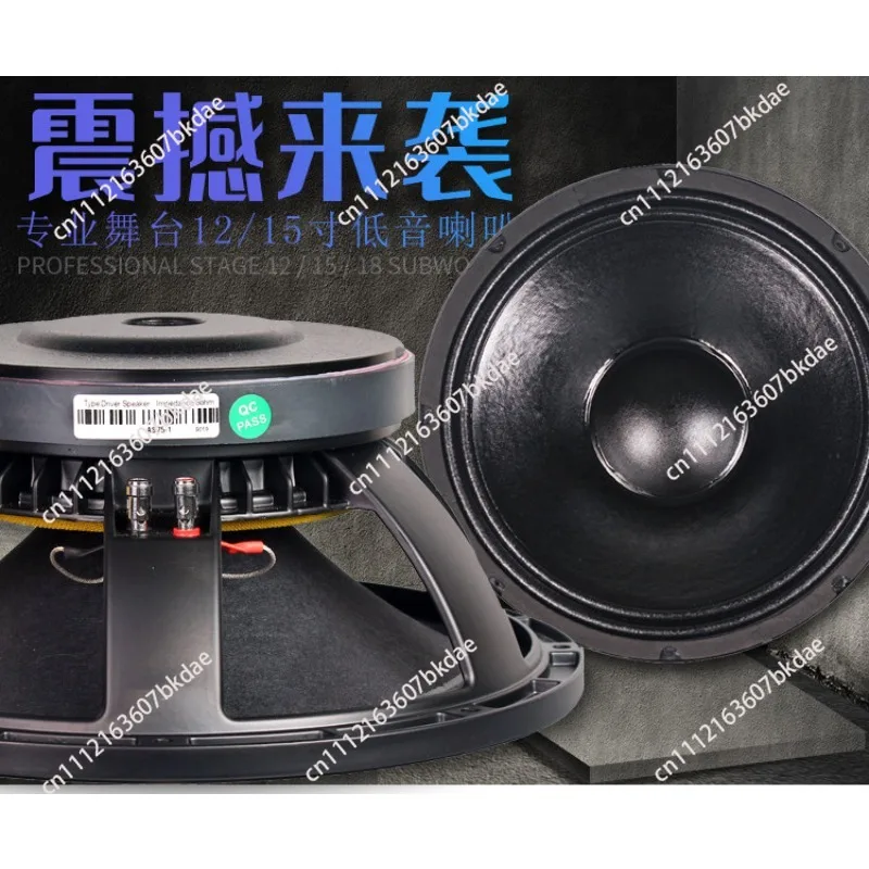 12/15 Inch Full Frequency Woofer - 190 Magnetic 75 Core Stage Wedding Outdoor Performance