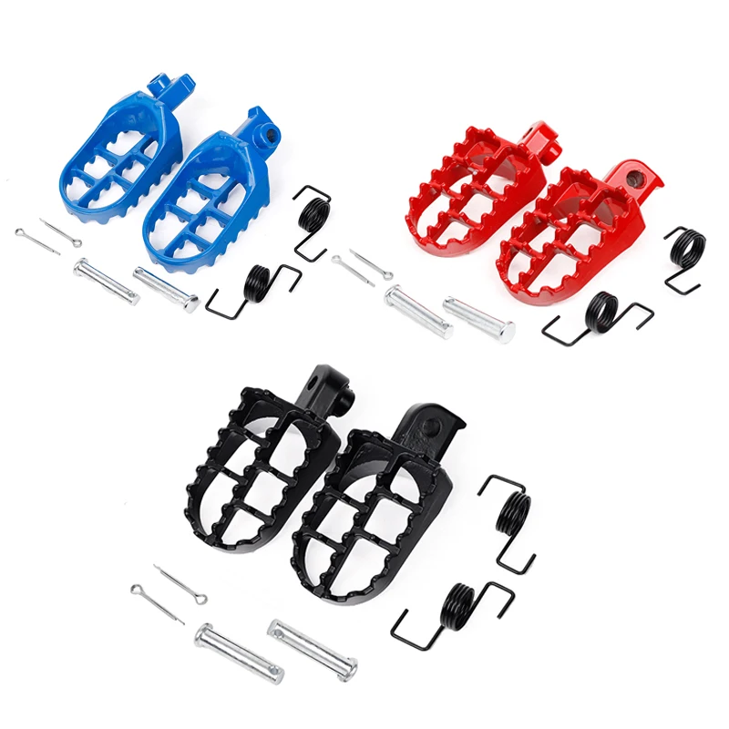 Motorcycle Footpegs Foot Pegs Pedals for KTM 50 65 70 Yamaha WRF YZF50 Honda CRF CT Aluminum Footrest Dirt Bike Enduro Motocross