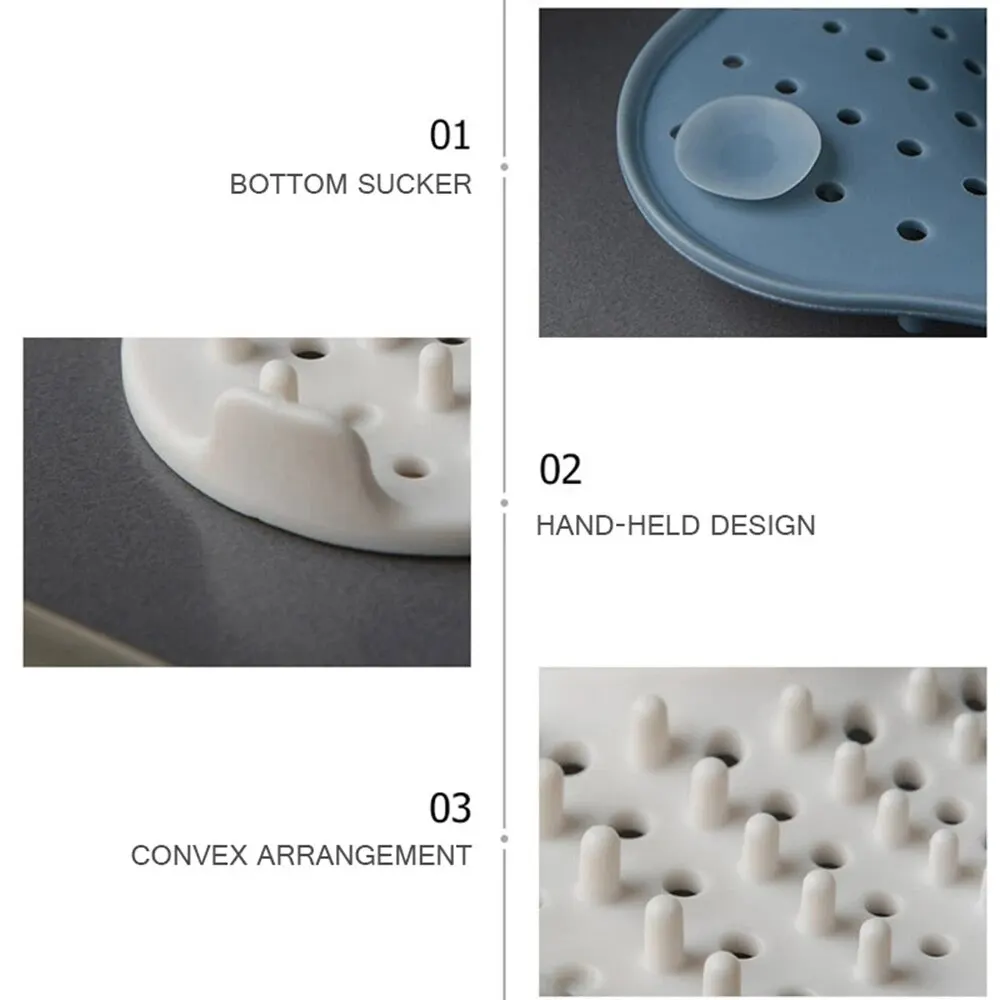 1 قطعة مكافحة حجب الشعر الماسك وسدادة التوصيل فخ دش الطابق أغطية للصرف مصفاة حوض تصفية الحمام اكسسوارات المطبخ #2