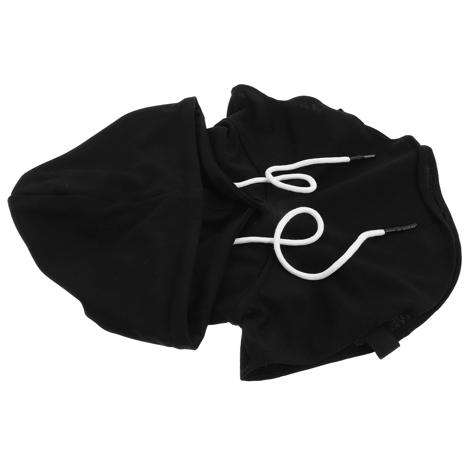 

Decorative Pullover Coat Hood Replacement Universal Fake Collar Accessory Black Hoodie Detachable Multifunctional Design Comfort