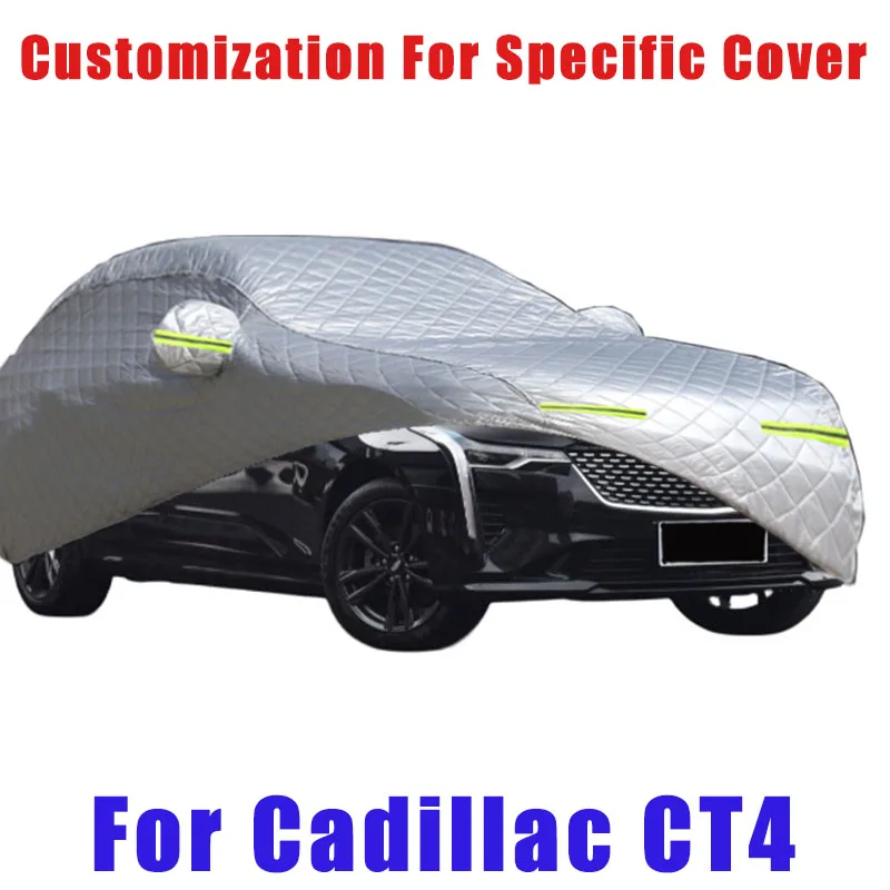 

For Cadillac CT4 Hail prevention cover auto rain protection, scratch protection, paint peeling protection, car Snow prevention