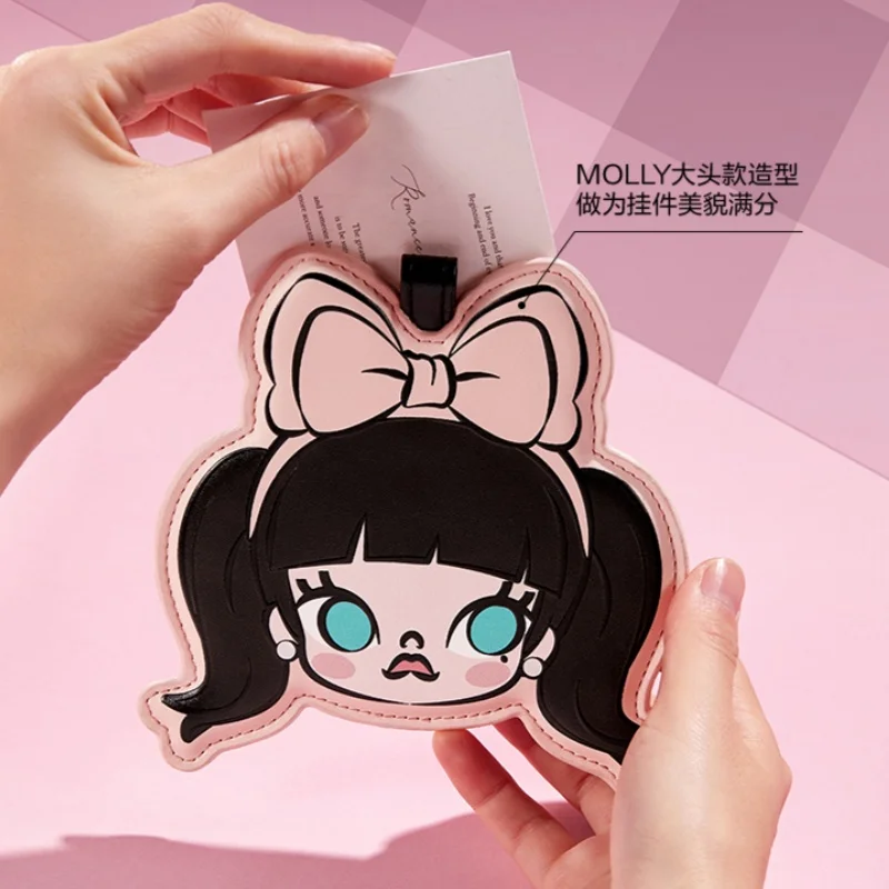 Nieuwe echte Molly Daily Look Series Blind Box Sachet Hanger Mobiele telefoon Chain Card Case Hanger Mystery Box Verjaardagscadeau