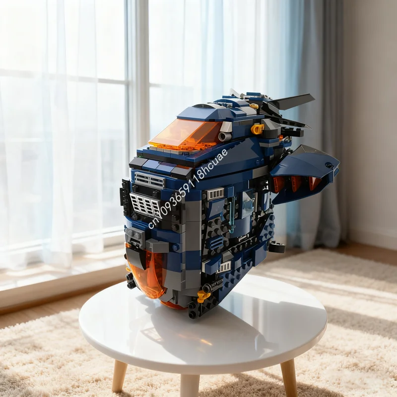 

811pcs MOC Avengerses Bike Transporter Super Model Building Toy Blocks Architecture Assemble Christmas Gift DIY Creative Brick