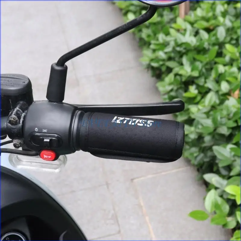 

124B Motorcycle Heated Grips Cover Pad 3 Gear Temperature Adjustment Heating Cover
