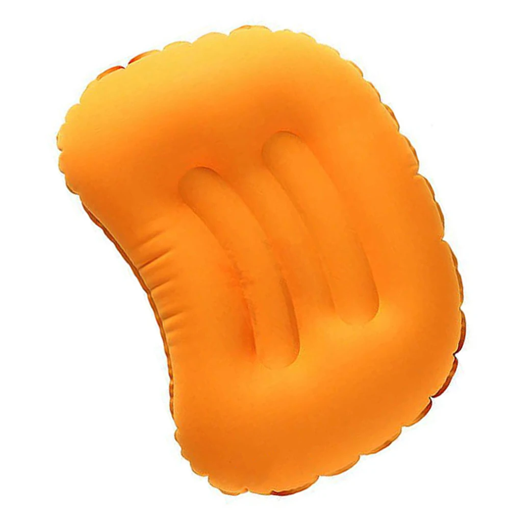 

Inflatable Travel Pillow Compact Camping Pillows Lightweight TPU Ergonomic Design Prevent Neck Pain Suitable Nap Train Flight