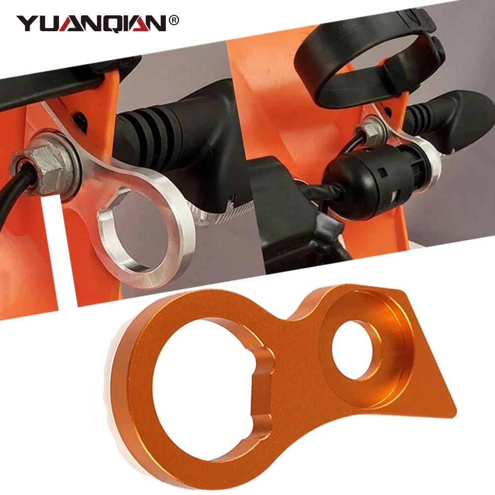 

Motorcycle Key Switch Relocating Bracket Aluminum For 500 450 350 250 EXC-F EXCF Six Days 2017-2023 2022 2021 2020 2019 2018