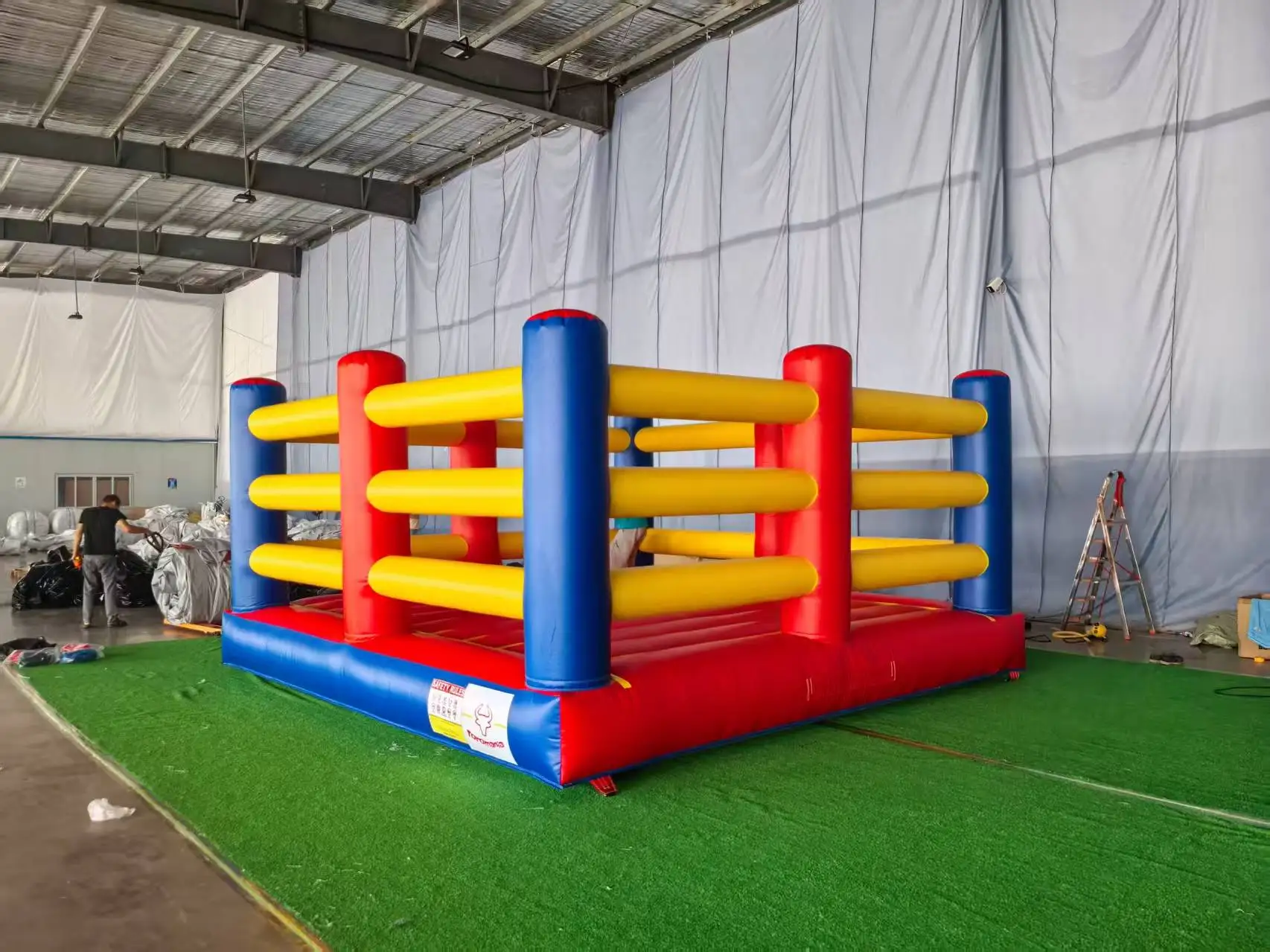 Outdoor Portable Custom Logo Boxing Rings Adult Inflatable Boxing Arena for Sale