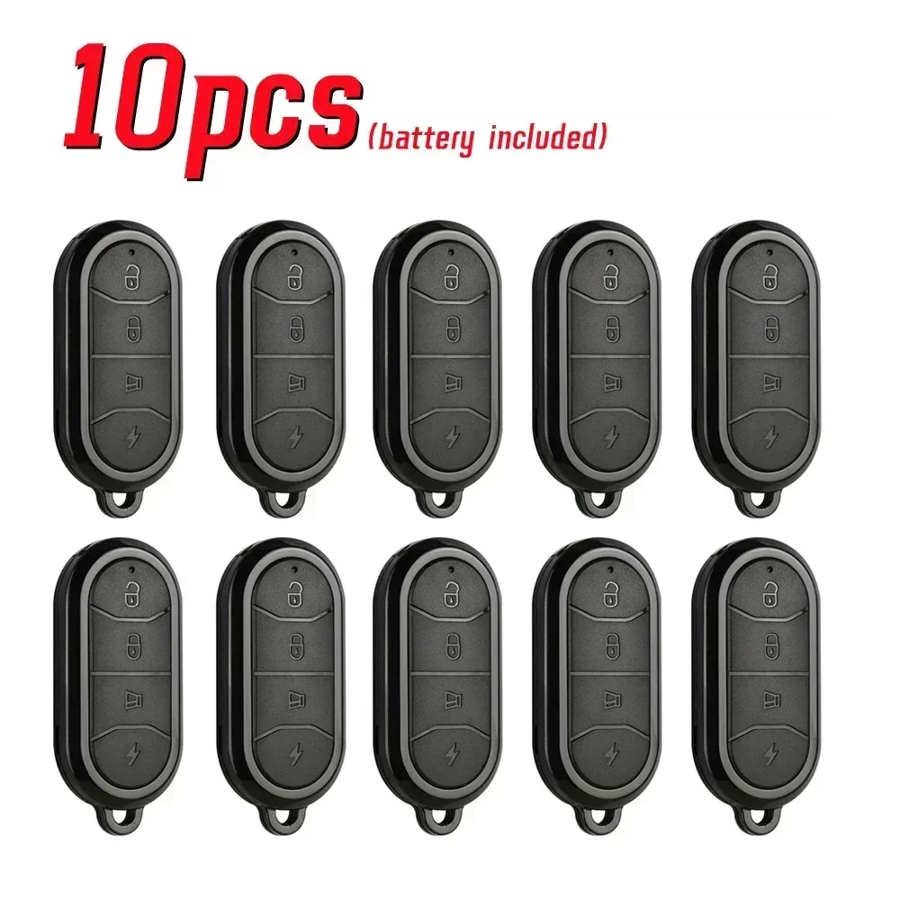 10pcs Cloning Remote Control 433mhz 315Mhz Electric Copy Controller Switch 4 Buttons Car Key Fob