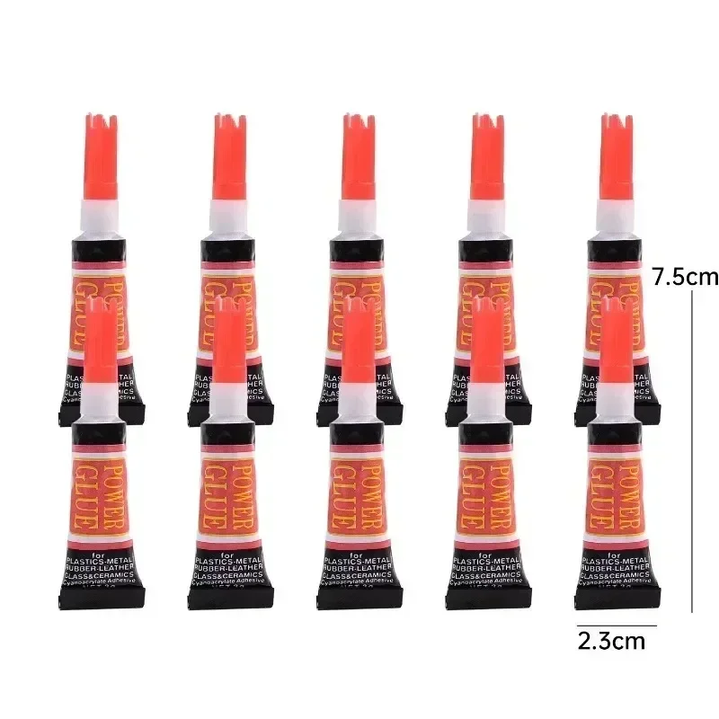1-60x Wholesale Liquid Super Glue for Wood Rubber Metal Glass Stationery Nail 502 Instant Adhesive Universal Shoe Repair Glues