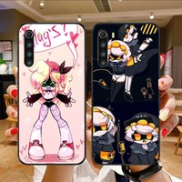 Murder Drones Smart Cell Phone Case for Xiaomi Mi 13 12 12S 12T 11T 10T 9T Lite Pro Ultra Poco F3 F4 F5 X4 GT Black Cover Funda