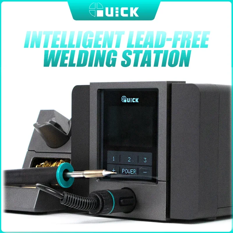 QUICK TS1200A Intelligent Touch Lead-free Soldering Station Electric Iron 120W Anti-static Soldering Iron Soldering Station