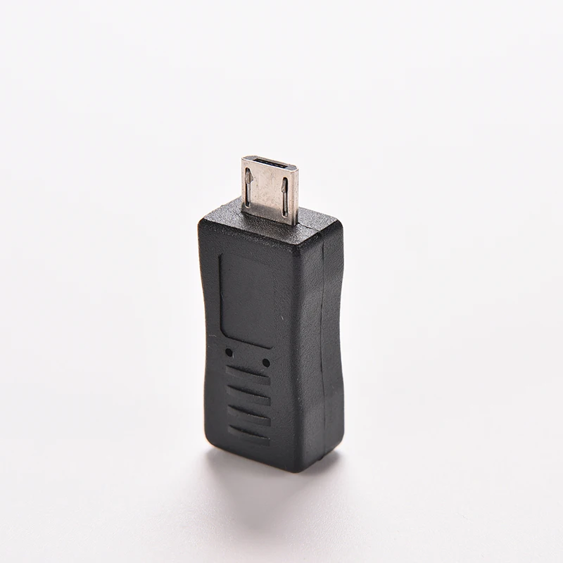 Micro USB Male to Mini USB Female Adapter Connector Converter Adaptor for Mobile Phones MP3 high quality