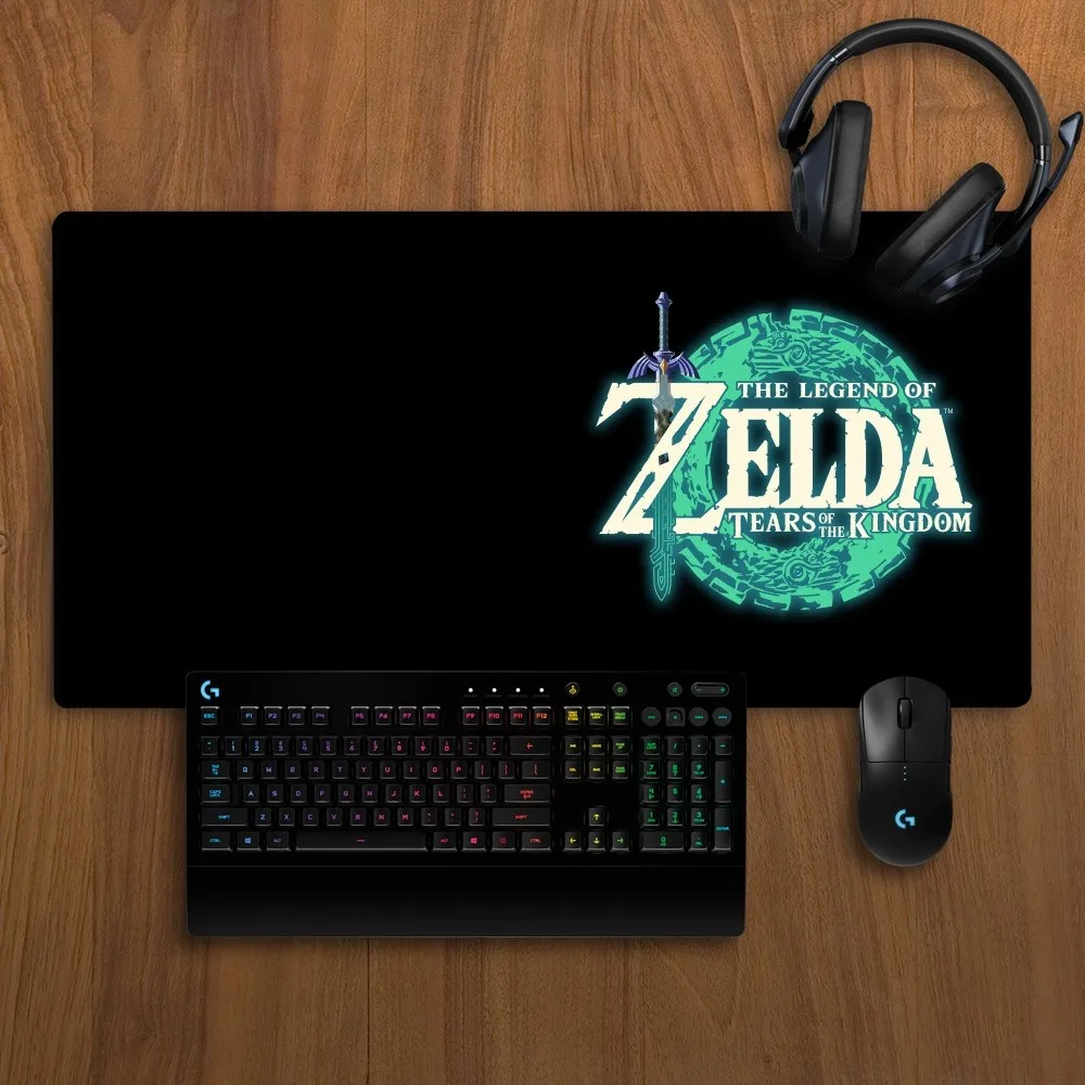 The Legend of Z-Zelda Mousepad Non-slip Lockedge Office Student Gaming Thickened Large Writing Pad Cushion