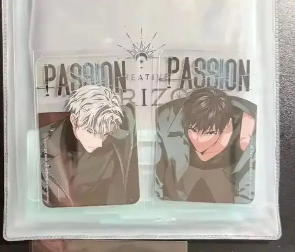 Official BL Manhwa Ilay Riegrow Taeui Jeong Original Book Id Card