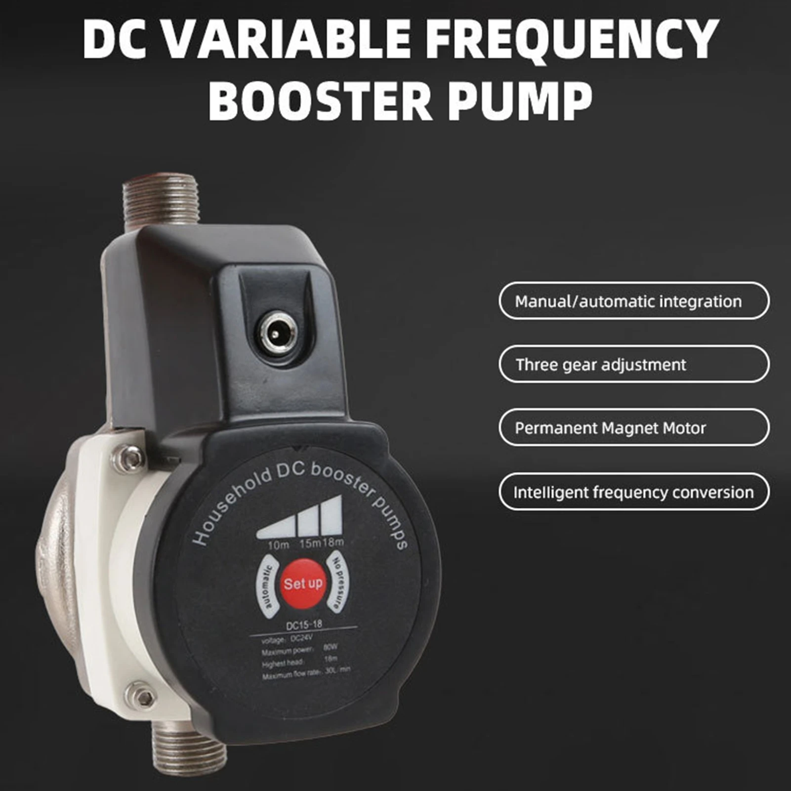 smart-shower-water-pressure-booster-pump-4755gph-80w-362psi-energy-saving-for-home-1-2in-npt-interface-manual-automatic