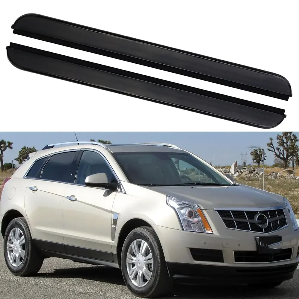 High Quality Aluminium Alloy 2PCS Side Steps Running Boards Nerf Bars Side Pedal Fits for Cadillac SRX 2010-2015