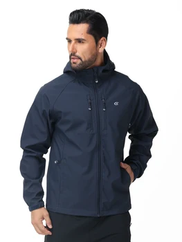 Men's Outdoor Waterproof Windbreak Jacket Lightweight Coat for Camping Hiking Cycling Fishing with Inner Pocket 2