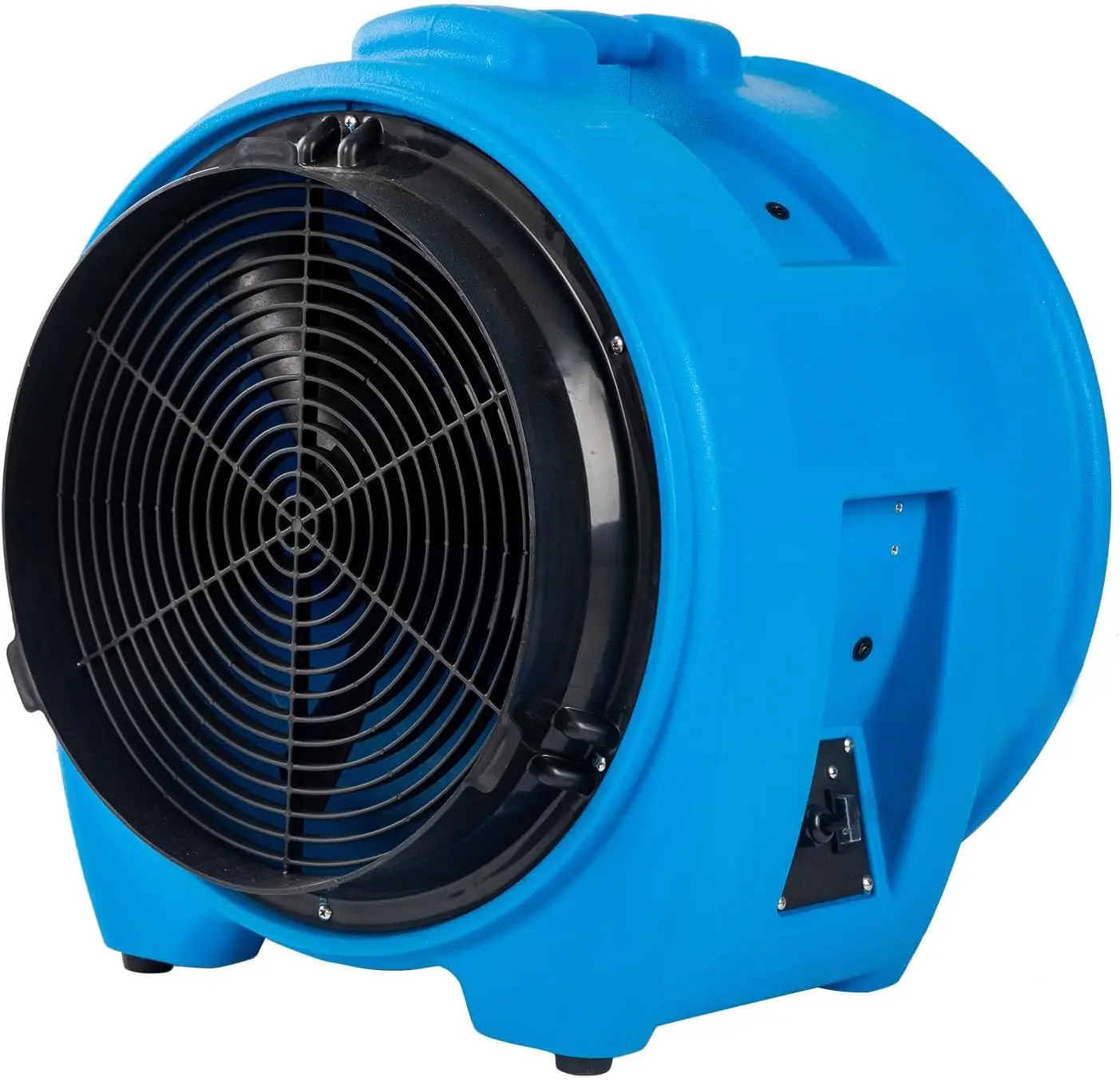 16-Inch Axial Blower Exhaust Fan - 1HP, 5000 CFM, 200pa, Durable, Stackable, Ductable for Efficient Ventilation