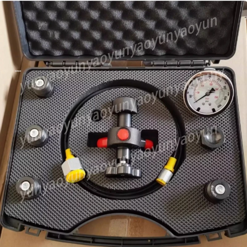 

Набор инструментов для зарядки аккумуляторов 5-в-1 FPU-1, для заправки азотом, обслуживания и тестирования гидравлических систем