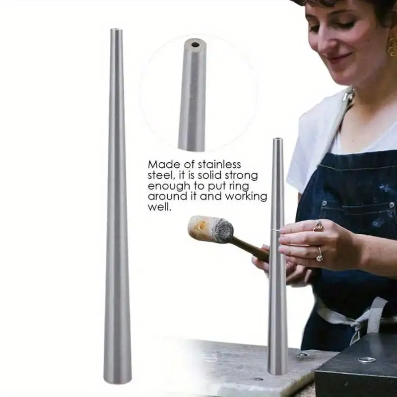 1Pc Ring Enlarger Stick Mandrel Sizer Tool for Jewelry Making and Ring Forming DIY Practical Jewellery Tools
