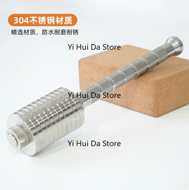 Stainless Steel Adjustable Bar Bell Wrist Strength Forearm Trainer Combat Core Fitness Equipment