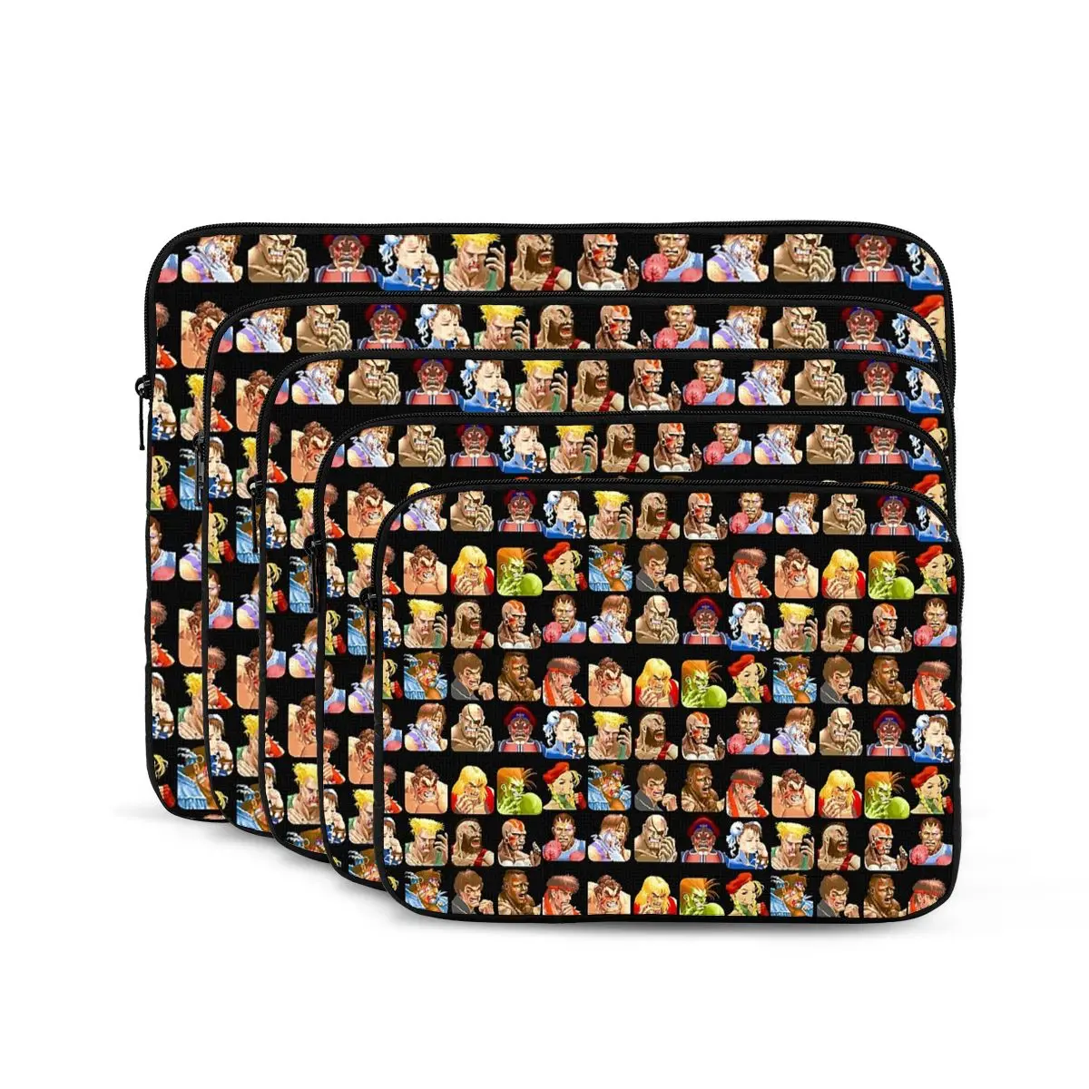 retratos-desordenados-super-street-lutador-notebook-saco-do-portatil-10-12-13-polegada-notebook-manga-capa-saco-tablet-caso-a-prova-de-choque-saco