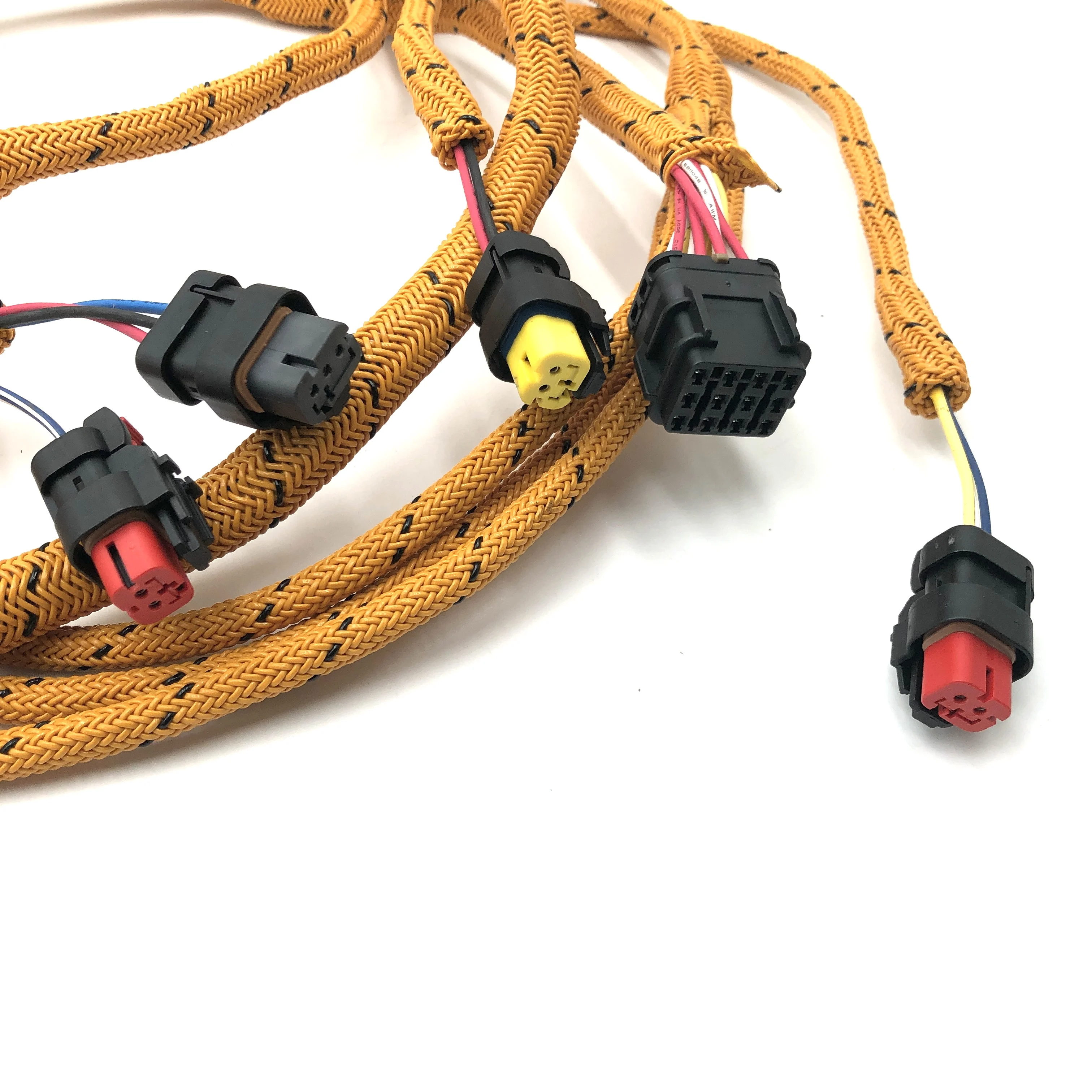 296-4617 260-5541 260-5542 C6.4 C6.6 محرك الأسلاك تسخير ل CAT كاتربيلر حفارة 320D 320DL 323D 323DL E320D RR 326D