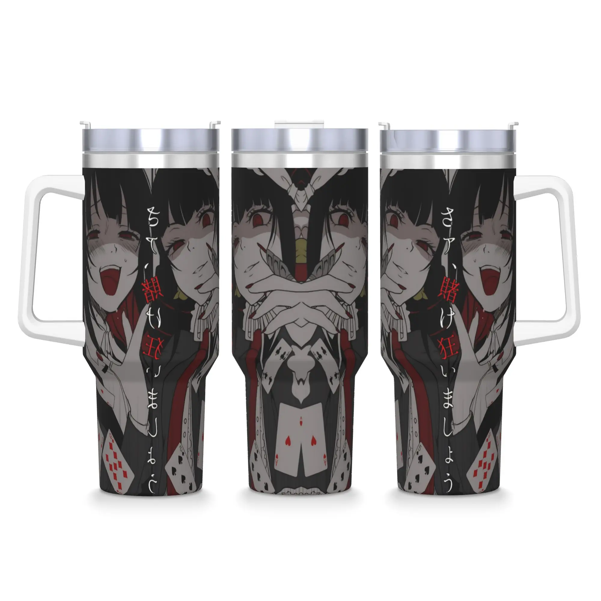 

Stainless Steel Tumbler Anime Danganronpa Celestia Ludenberg Thermal Mug Portable Cold Drink Car Mugs Travel Water Bottle