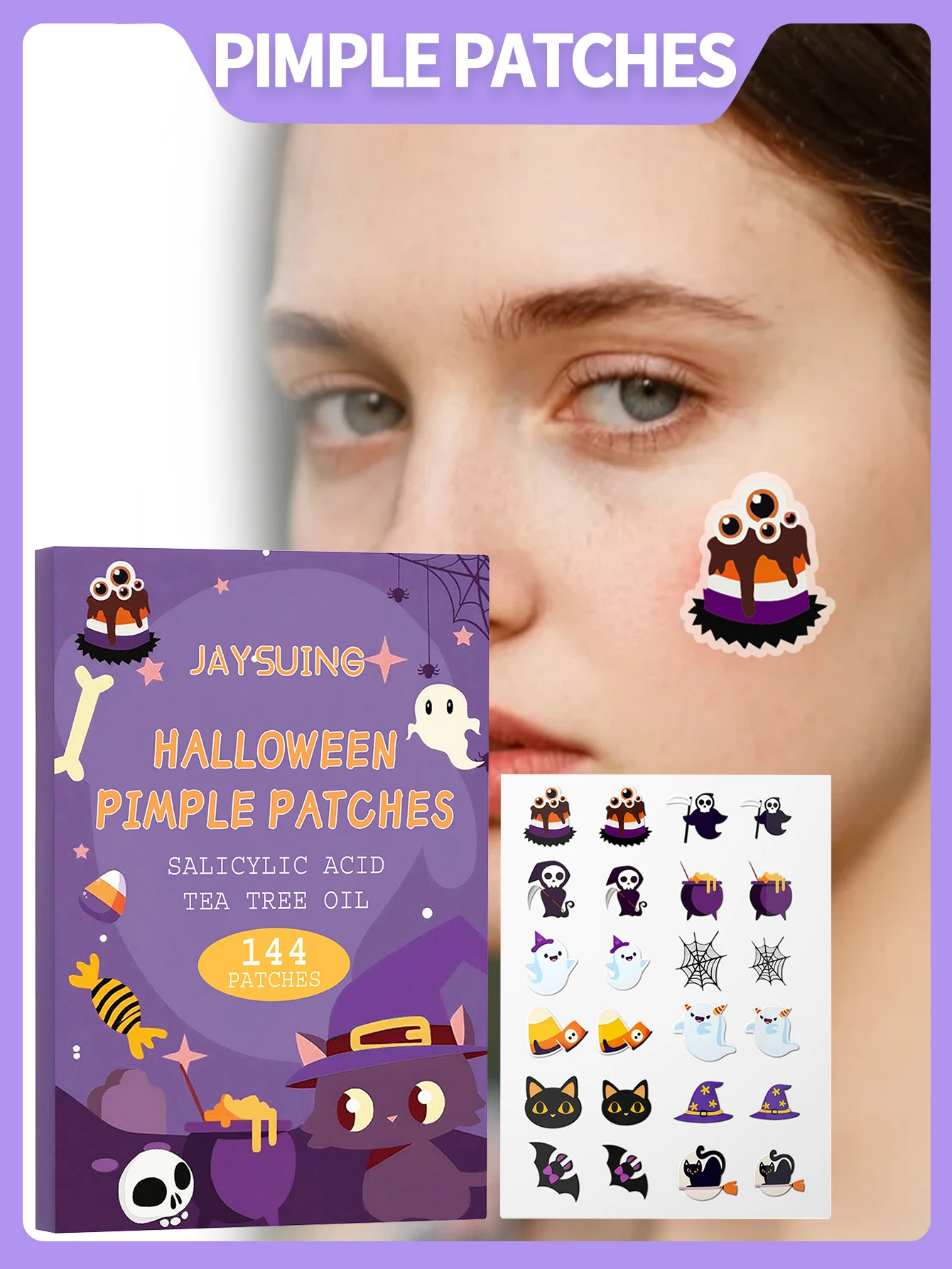 1 Box Of 144 Hallow… - image