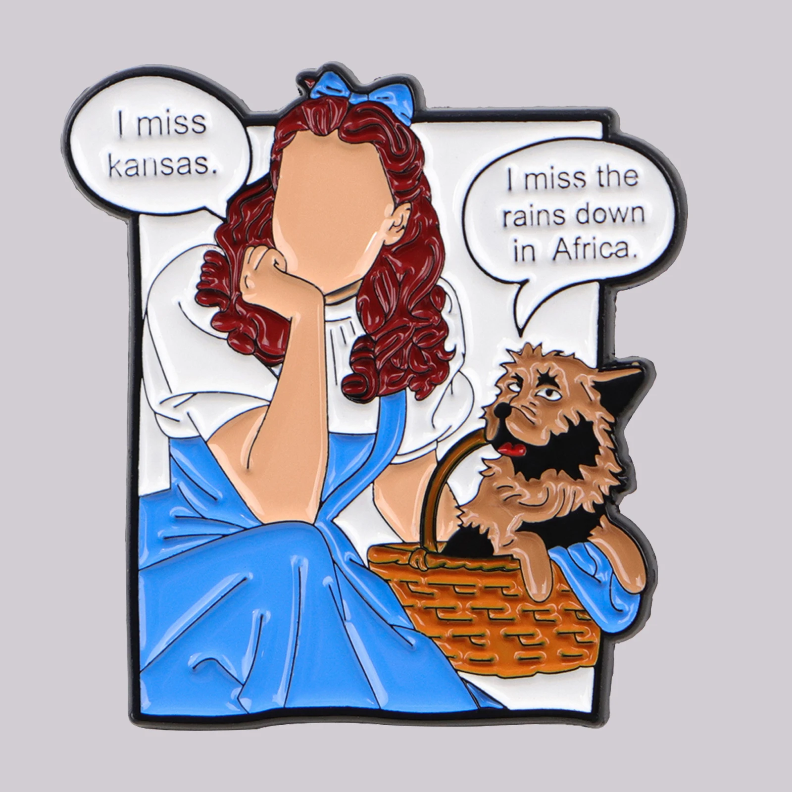 الكرتون مستوحاة المينا دبوس روح الدعابة بروش الصنوبر التلبيب شارة بدبابيس على ظهره الملابس والاكسسوارات هدايا مجوهرات الأزياء