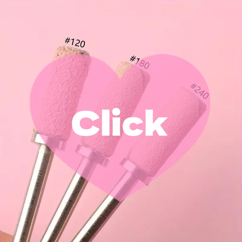 แผ่นขัดเล็บขนาดเล็ก 3.1 มม. 80 ชิ้น สำหรับเครื่องตะไบเล็บไฟฟ้า ใช้ขัดอะคริลิค ขัดเงา กำจัดสีเล็บ อุปกรณ์เสริมสำหรับเล็บ