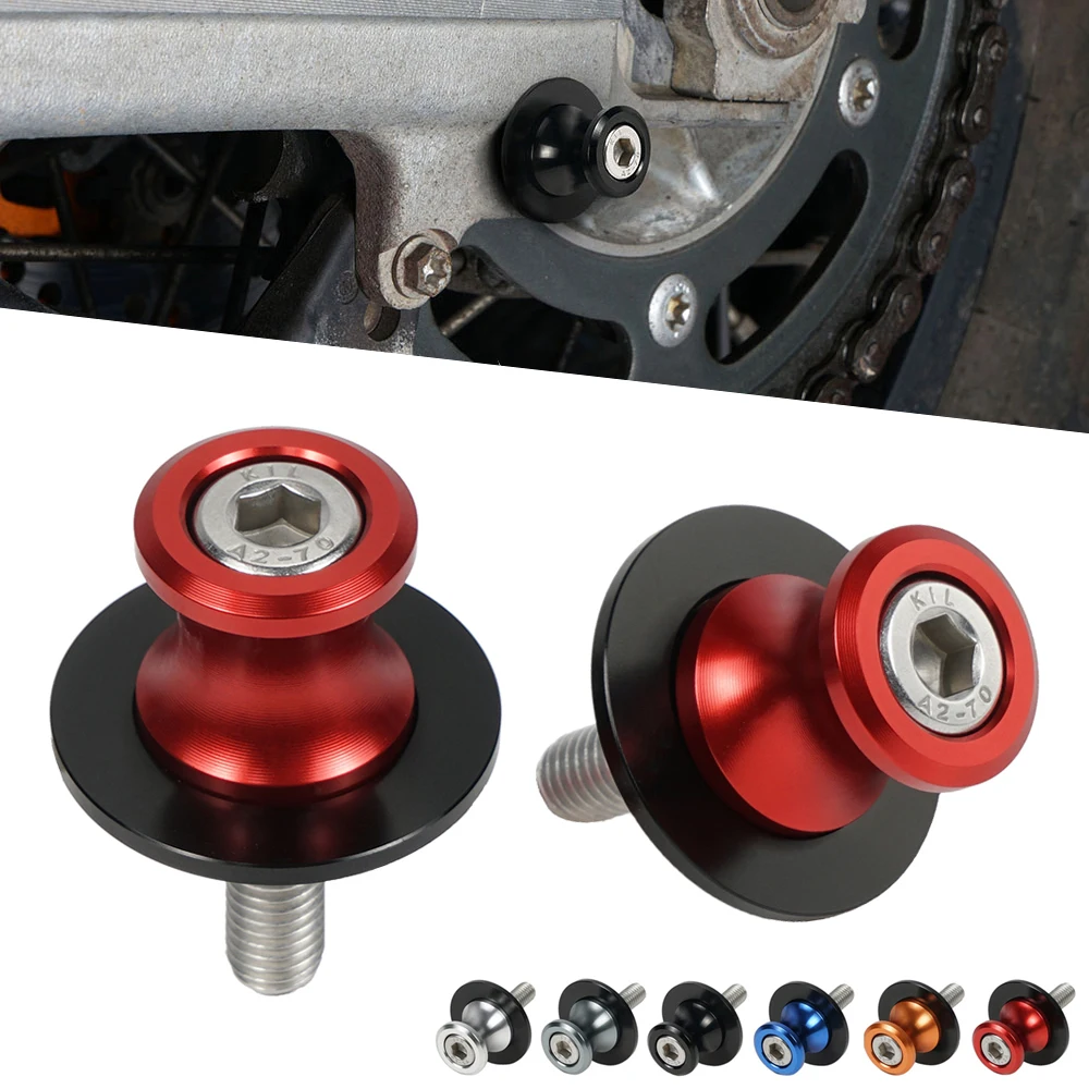 M8*1,25 Motorrad-Schwingarm-Slider-Spulen für Triumph Daytona 675 2009-2014 Street Triple/R 2013-2015 Thruxton R ab 2016