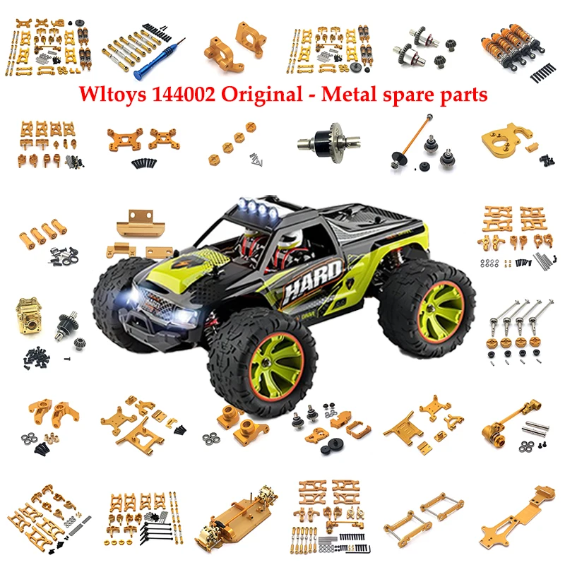 

Металлический дифференциал Diff для Wltoys 144001 144002 144010 124017 124018 124019 Запчасти для радиоуправляемых автомобилей, обновленные детали, Аксессуары для автомобилей