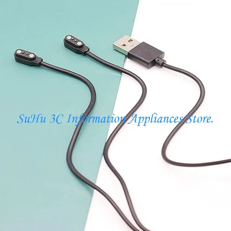 

J0MB Intelligent Glasses Double Charging Cord 2.5mm Connector Cable for Enhances Efficiency