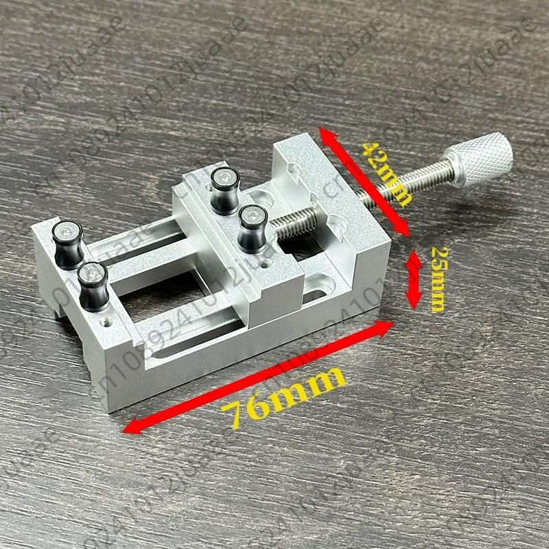 

Mini Precision Flat-Nose Vise - Small Clamping Tool for Olive Walnut & Electric Grinder