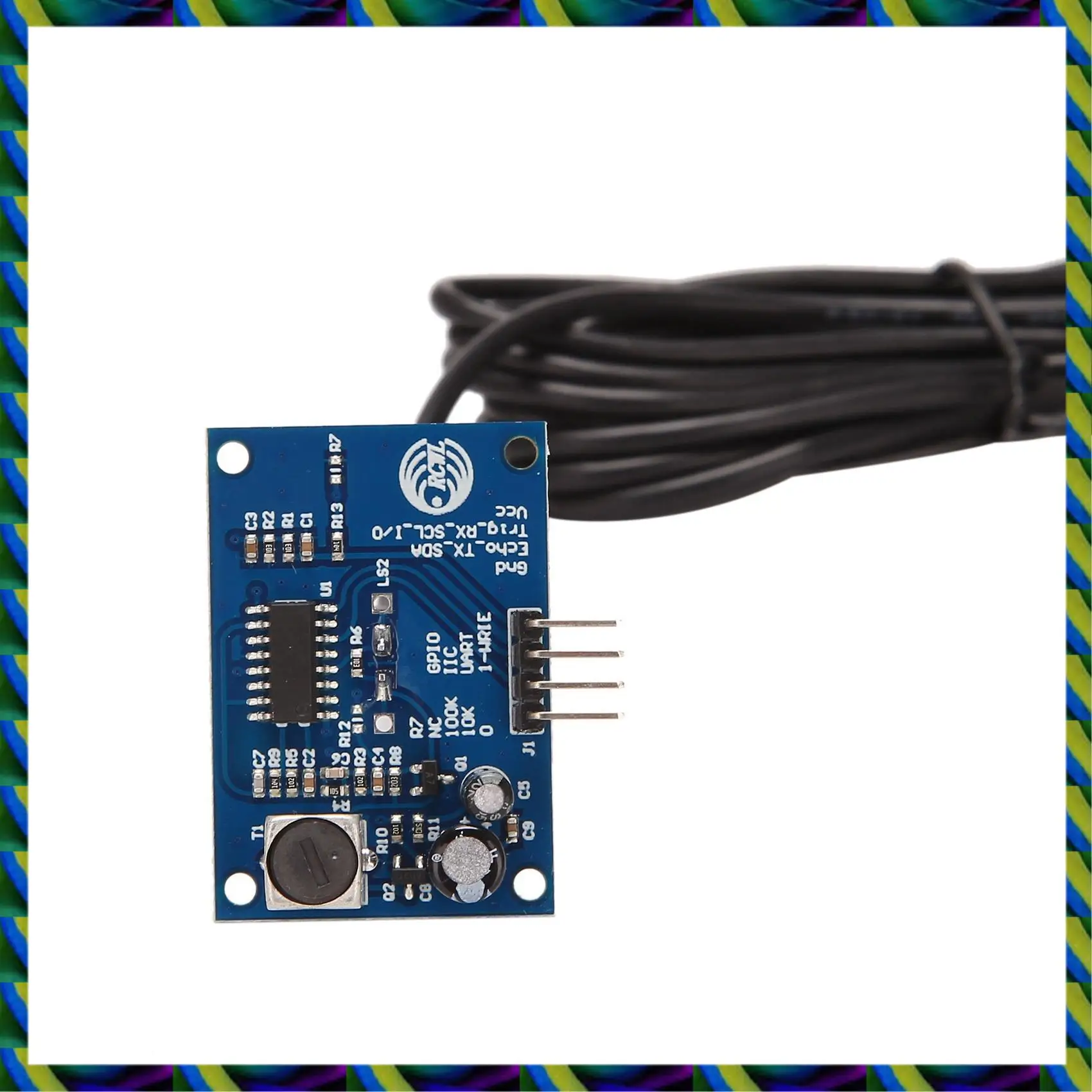 Ежедневный модуль приемопередатчика AJ-SR04M, водонепроницаемый ультразвуковой датчик дальности K02