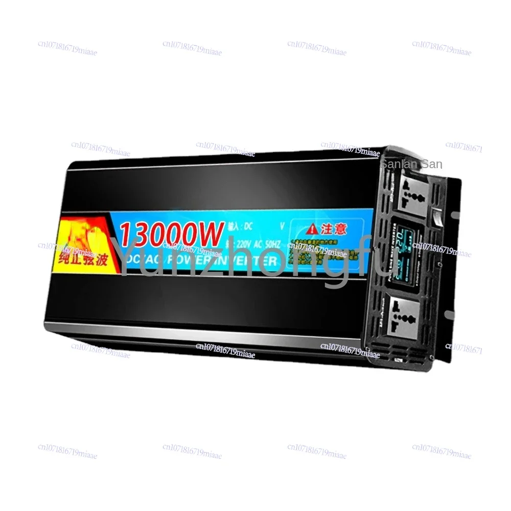 10000W/13000W Heavy-Duty Applications  High-Capacity Sine Wave Inverter Efficiently Convert DC 12V/24V/48V to AC 220V